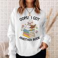 Oops I Got Another Book Goose Goose Reader Women Girls Sweatshirt Gifts for Her