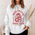 Please Bookworm Be Book Dragon Club School Nerd Library CNY Sweatshirt Gifts for Her
