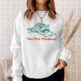The Plot Thickens Bookish Raccoon Fantasy Book Reader Sweatshirt Gifts for Her