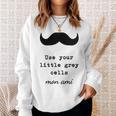 POIROT USE YOUR LITTLE GREY CELLS BOOKS Sweatshirt Gifts for Her POIROT USE YOUR LITTLE GREY CELLS BOOKS Sweatshirt Gifts for Her
