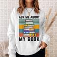 Published Author TShirt Ask Me About My Book Writer Sweatshirt Gifts for Her Published Author TShirt Ask Me About My Book Writer Sweatshirt Gifts for Her