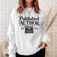 Published Author Writer 2026 New Book Novel Writing Premium Tri-Blend Sweatshirt Gifts for Her Published Author Writer 2026 New Book Novel Writing Premium Tri-Blend Sweatshirt Gifts for Her