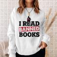 I Read Banned Books Banned Books Week Reading Men Sweatshirt Gifts for Her