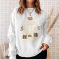 I Read Books To Have Many Lives Bookish Book Sweatshirt Gifts for Her