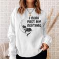 I Read Past My Bedtime Reading Cat Book Lover Sweatshirt Gifts for Her I Read Past My Bedtime Reading Cat Book Lover Sweatshirt Gifts for Her
