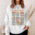 Reading Is My Jam Book Lover Fantasy Reader Sweatshirt Gifts for Her Reading Is My Jam Book Lover Fantasy Reader Sweatshirt Gifts for Her