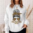 Reading Mom Books Lover Mom Library Mother's Day Sweatshirt Gifts for Her