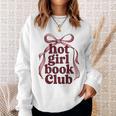 Reading Read Books Reader Nerd Hot Girl Book Club Premium Tri-Blend Sweatshirt Gifts for Her