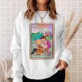 Romance Novels Really Good Stories Tarot Card Book Lover Sweatshirt Gifts for Her