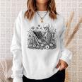 Skeleton Reading Book Floral Bookish Aesthetic Book Lover Sweatshirt Gifts for Her Skeleton Reading Book Floral Bookish Aesthetic Book Lover Sweatshirt Gifts for Her
