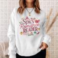 Spicy Romance Reader BookTok Smut Bookish Sweatshirt Gifts for Her
