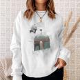 Star Wars The Book Of Boba Fett Helmet Schematic V-1 Sweatshirt Gifts for Her Star Wars The Book Of Boba Fett Helmet Schematic V-1 Sweatshirt Gifts for Her