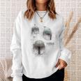 Star Wars The Book Of Boba Fett Helmet Schematic V-3 Sweatshirt Gifts for Her