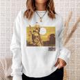 Star Wars The Book Of Boba Fett Landscape Silhouette Sweatshirt Gifts for Her