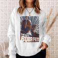 Star Wars The Book Of Boba Fett Retro Graphic Poster Sweatshirt Gifts for Her Star Wars The Book Of Boba Fett Retro Graphic Poster Sweatshirt Gifts for Her