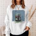 Star Wars The Book Of Boba Fett Vintage Portrait Sweatshirt Gifts for Her Star Wars The Book Of Boba Fett Vintage Portrait Sweatshirt Gifts for Her