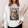Star Wars Chewbacca Comic Book Character Portrait Sweatshirt Gifts for Her