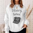 Storryteller Book Lover Storytelling Library Writer Reader Sweatshirt Gifts for Her