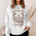 Summer Vibes Reading Book Lover Salty Readers Beach Club Sweatshirt Gifts for Her Summer Vibes Reading Book Lover Salty Readers Beach Club Sweatshirt Gifts for Her