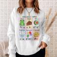 Syllable Types Teacher Phonics Reading Science Of Reading Sweatshirt Gifts for Her