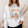 That's What I Do I Read Books Drink Coffee And Know Things Sweatshirt Gifts for Her
