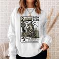 Vintage Salem Book Club Cat Bookish Spooky Halloween Sweatshirt Gifts for Her