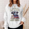 Weightlifting Book Lover Bookworm Lifting To Hold More Books Sweatshirt Gifts for Her