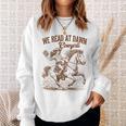Western Life Book Lover Reading We Reads At Dawn Cowgirls Sweatshirt Gifts for Her Western Life Book Lover Reading We Reads At Dawn Cowgirls Sweatshirt Gifts for Her