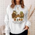 Wind In The Willows By Kenneth Grahame Book Quote Boys Girls Sweatshirt Gifts for Her