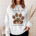 A Woman Cannot Survive On Books Alone She Also Needs Dog Sweatshirt Gifts for Her A Woman Cannot Survive On Books Alone She Also Needs Dog Sweatshirt Gifts for Her