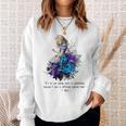 Women's Vintage Book Quote It’s No Use Going Back To Yesterday Sweatshirt Gifts for Her