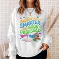 Another Year Smarter And Book-Obsessed Birthday Graphic Sweatshirt Gifts for Her