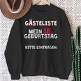 18th Birthday Guest List Guest Book Years T-Shirt Sweatshirt Gifts for Old Women 18th Birthday Guest List Guest Book Years T-Shirt Sweatshirt Gifts for Old Women