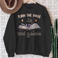 2nd Grade Book Lover Book Nerd Back To School Sweatshirt Gifts for Old Women
