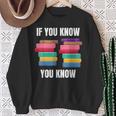 67 Reading Books 6 7 If You Know Six Seven Sweatshirt Gifts for Old Women