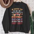 Action Figure Collector Comic Books Sweatshirt Gifts for Old Women