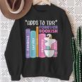 Adds To TBR Forever Bookish Book Lover Tee Sweatshirt Gifts for Old Women