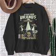 Attack From Uranus Retro Space Alien UFO Comic Book Sweatshirt Gifts for Old Women