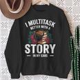 Audiobook Enthusiasts Headphones Flowers Book Club Bookworm Sweatshirt Gifts for Old Women Audiobook Enthusiasts Headphones Flowers Book Club Bookworm Sweatshirt Gifts for Old Women