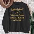 Author Writer Book Publisher Story Writing Why Write Sweatshirt Gifts for Old Women