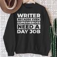 Author Writer Novelist Poetry Book Sweatshirt Gifts for Old Women