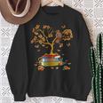 Avid Reader- Book Worm Floral Bird Sweatshirt Gifts for Old Women