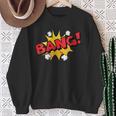 BANG Comic Book Cartoon Pop Art Vintage Sweatshirt Gifts for Old Women