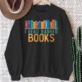 I Am With The Banned Books Shirts I Read Banned Books Sweatshirt Gifts for Old Women