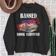 BANNED BOOKS Sweatshirt Gifts for Old Women