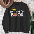 Basketball Scorebook Keeper Tshirt Scoring Queen Of The Book Sweatshirt Gifts for Old Women