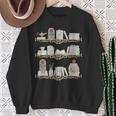Belle Inspired Book Shelf Art Rose Book Lover For Women Sweatshirt Gifts for Old Women