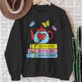Blessed By God Loved By Jesus Book Lovers Sweatshirt Gifts for Old Women Blessed By God Loved By Jesus Book Lovers Sweatshirt Gifts for Old Women