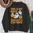 This Is My Book Character Costume Halloween Costume Sweatshirt Gifts for Old Women