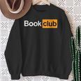 Book Club Logo For Novel Literature Reading Lover Sweatshirt Gifts for Old Women Book Club Logo For Novel Literature Reading Lover Sweatshirt Gifts for Old Women